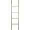 Ekena Millwork 15"W x 60"H x 3 1/2"D Vintage Farmhouse 4 Rung Ladder, Barnwood Decor Collection, Chalk Dust White DECR015X060X04LDRWH - alternate 2